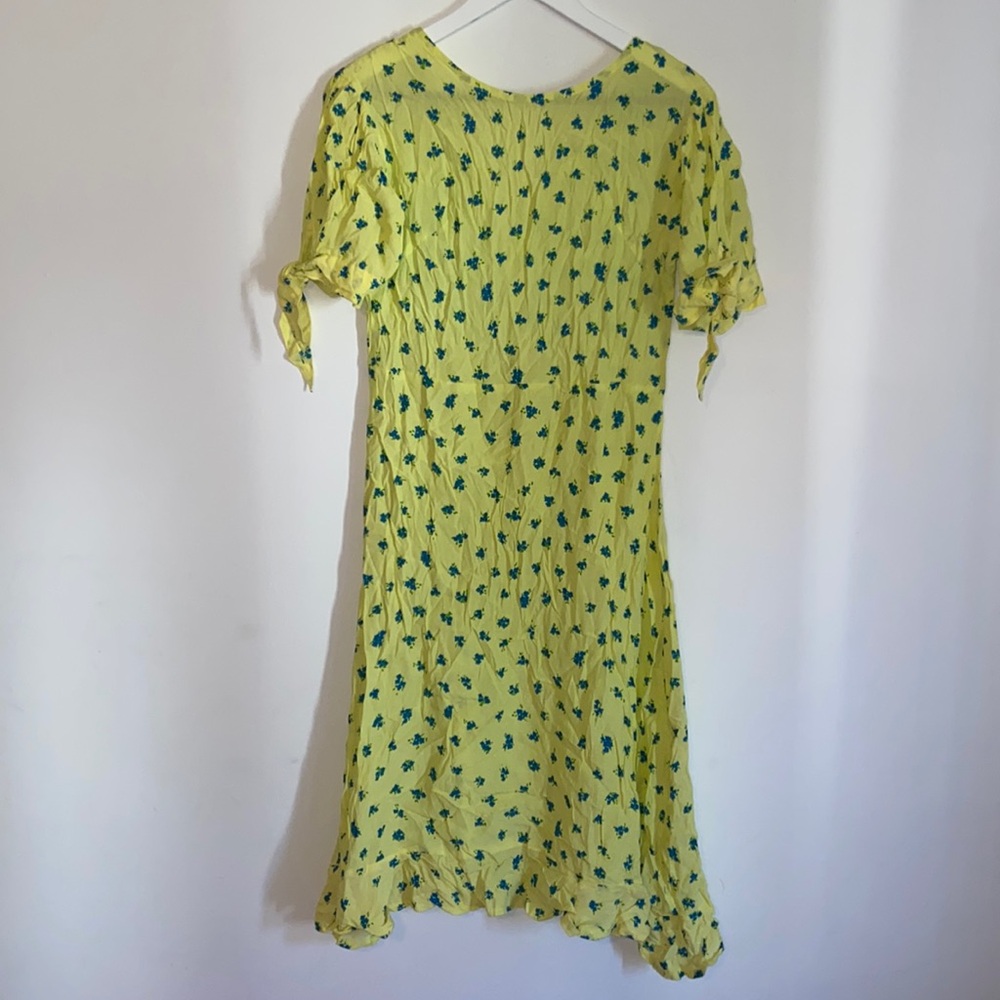 Faithfull the brand | Emilia midi dress Luda floral in lemon🍋